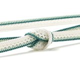 帯締め　レース小梅小桜二色立別銀散し撚房　（05）