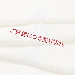 画像1: 帯揚げ　絽輪出しさざなみ梅桔梗銀散し 　サマーシャワー（04）