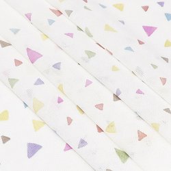 画像1: 帯揚げ　七色ちらし　（02）