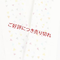 画像1: 半襟　絽　七色ちらし　はっきり（01）