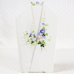 画像1: 夏物手描き半襟　朝顔（A）