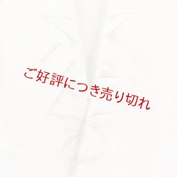 画像1: 刺繍半襟　羽根　ホワイト（03）