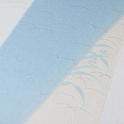 画像1: 帯揚げ　ローケツ染分に露芝　（04）