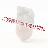 黄楊根付　団栗（虫入り）【岡壱名入り】【桐箱付き】（2025年9月27日掲載）