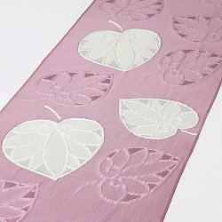 画像1: 帯揚げ　ローケツふくれ葵　（01）