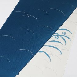 画像1: 帯揚げ　ローケツ染分に露芝　（05）
