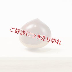 画像1: 黄楊根付　栗（小）【岡壱名入り】【桐箱付き】（2025年9月27日掲載）