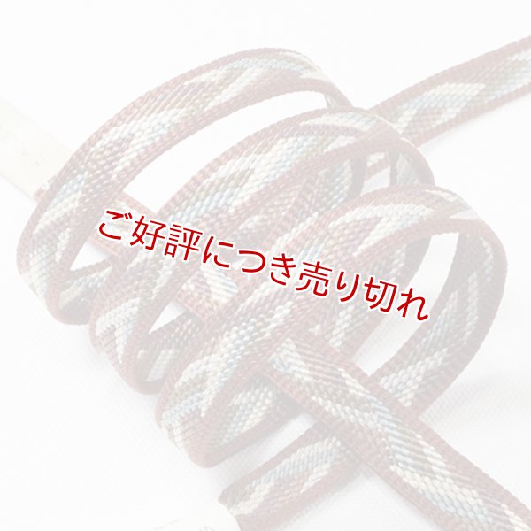 画像1: 帯締め　武田組山道配色　（01） (1)