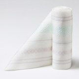 着付道具　伊達締め　広巾　献上柄　ブルー／ラベンダー（03）