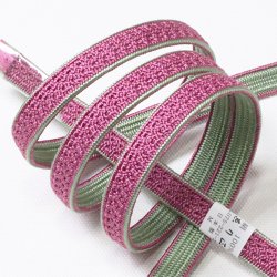 画像1: 帯締め　綾高麗耳付昼夜【A】　梅紫（うめむらさき）／柳染（やなぎぞめ）（10）