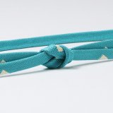 帯締め　内記両胴うろこ柄撚房　（04）