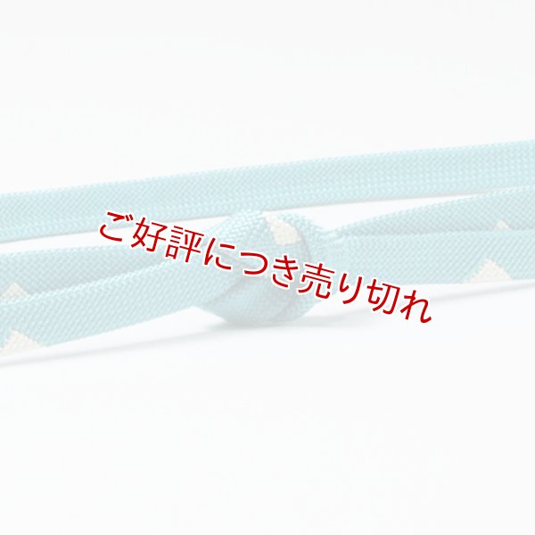 画像1: 帯締め　内記両胴うろこ柄撚房　（04） (1)