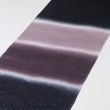 帯揚げ　二色段染め銀通し　（05）
