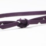 帯締め　内記両胴うろこ柄撚房　（07）