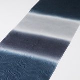 帯揚げ　二色段染め銀通し　（02）
