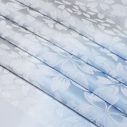 画像1: 帯揚げ　防染染め分け桜　（01）