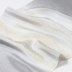 画像1: 帯揚げ　霞取り金ちらし　（02）