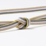 帯締め　平源氏耳金二色立別撚房　（06）