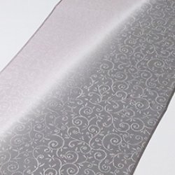 画像1: 帯揚げ　防染染め分け唐草　（05）