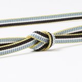 帯締め　平源氏耳金二色立別撚房　（04）