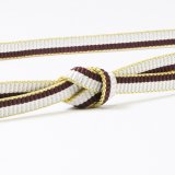 帯締め　平源氏耳金二色立別撚房　（05）