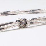 帯締め　洋角ひねり二本合わせ撚房　（06）