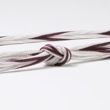 帯締め　洋角ひねり二本合わせ撚房　（01）