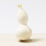 象牙根付　ひょうたん（象牙）【岡壱名入り】【桐箱付き】（2025年10月27日掲載）