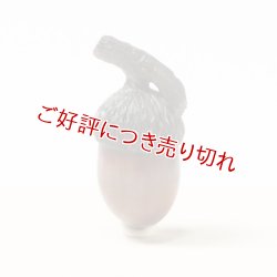 画像1: 黄楊根付　団栗（A）【岡壱名入り】【桐箱付き】（2025年10月27日掲載）