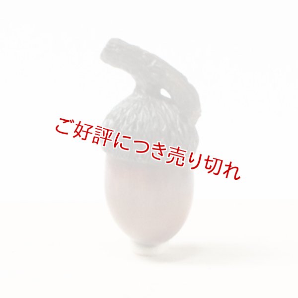 画像1: 黄楊根付　団栗（A）【岡壱名入り】【桐箱付き】（2025年10月27日掲載） (1)