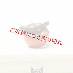 画像1: 黄楊根付　柿【岡壱名入り】【桐箱付き】（2025年10月27日掲載）