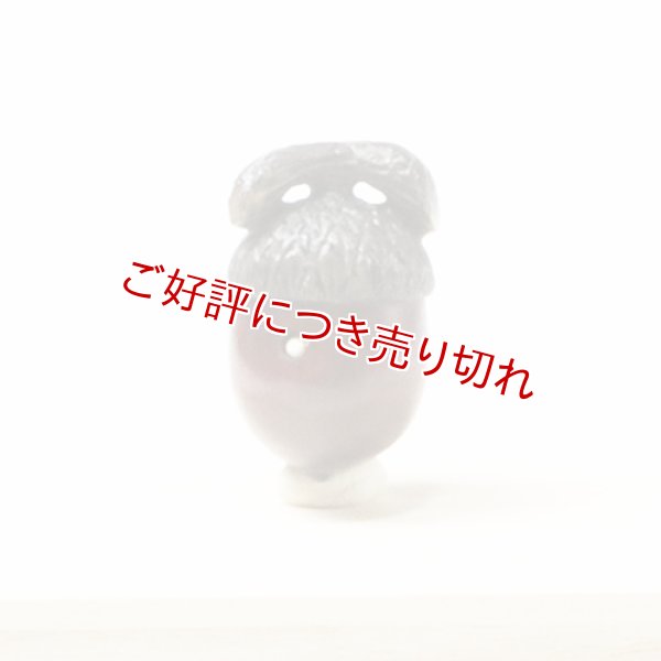 画像1: 黄楊根付　団栗（虫入り）【岡壱名入り】【桐箱付き】（2025年10月27日掲載） (1)