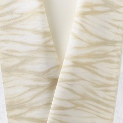 画像1: 半襟　叢雲絞り（草木染）　金木犀（02）