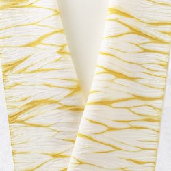 画像1: 半襟　叢雲絞り（草木染）　玉ねぎ（05）