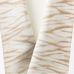 画像1: 半襟　叢雲絞り（草木染）　アボカド（09）