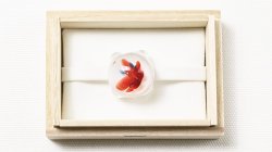 画像1: ガラス帯留め　ラウンドフラワー（19）