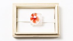 画像1: ガラス帯留め　ラウンドフラワー（23）