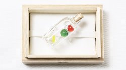 画像1: ガラス帯留め　ボトル（07）