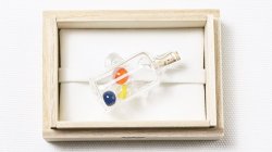 画像1: ガラス帯留め　ボトル（06）