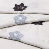 帯揚げ　輪出し二色梅紅葉　（05）