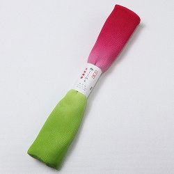 画像1: 着付道具　きんち腰紐　七色染め　＜はっきり＞