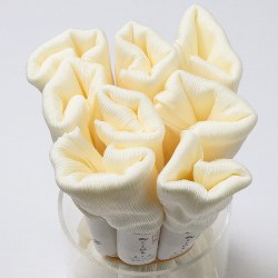 画像1: 着付道具　きんち腰紐　長尺　クリームイエロー（03）