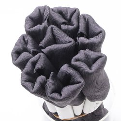 画像1: 着付道具　きんち腰紐　長尺　墨黒（すみぐろ）（13）