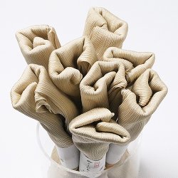 画像1: 着付道具　きんち腰紐　長尺　白橡（しろつるばみ）（07）