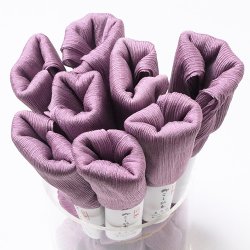 画像1: 着付道具　きんち腰紐　並寸　京紫（きょうむらさき）（10）