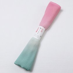 画像1: 着付道具　きんち腰紐　七色染め　＜はんなり＞