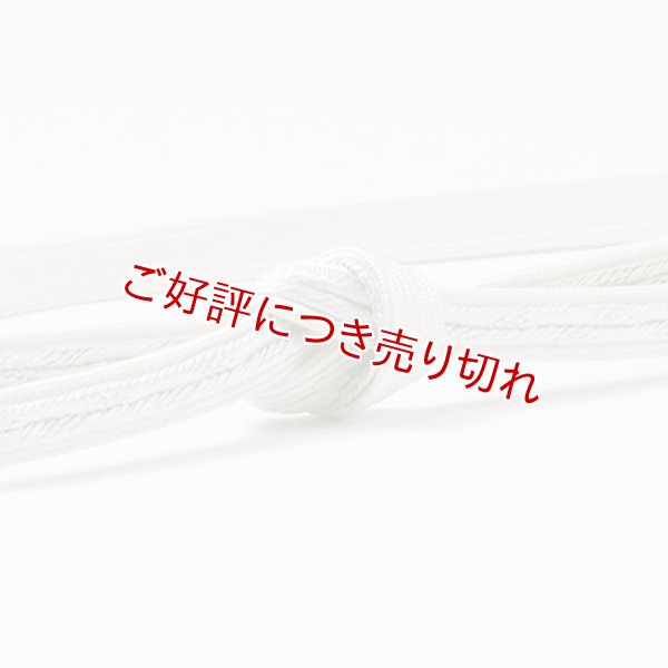 画像1: 帯締め　二枚重ね片胴ぼかし撚房　（03） (1)