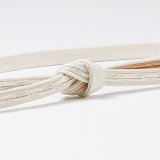 帯締め　二枚重ね片胴ぼかし撚房　（02）