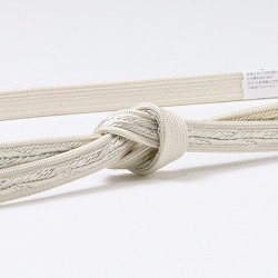 画像1: 帯締め　二枚重ね片胴ぼかし撚房　（04）