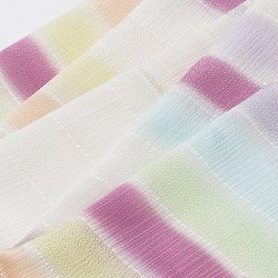 画像1: 帯揚げ　七色段ぼかし（A）　（01）